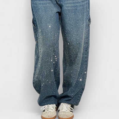 Balloon Carpenter Shine Denim Jeans