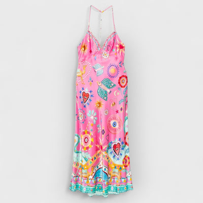 Chain Strap Maxi Dress