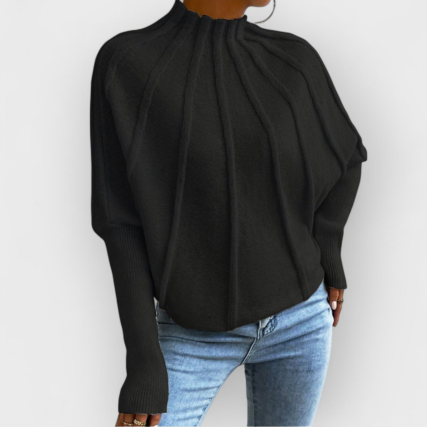 Simple Dolman Sleeve Sweater