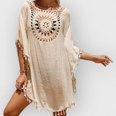 Barefoot Dreams: Beach Sun Protection Cover-Up In Pearl