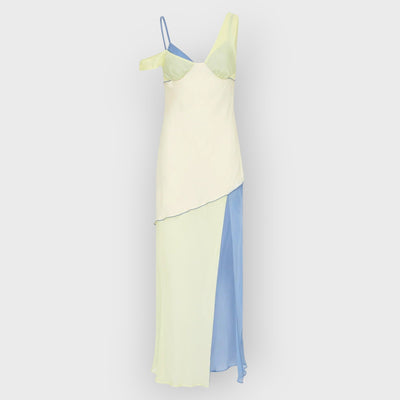 Thames Splice Midi Dress