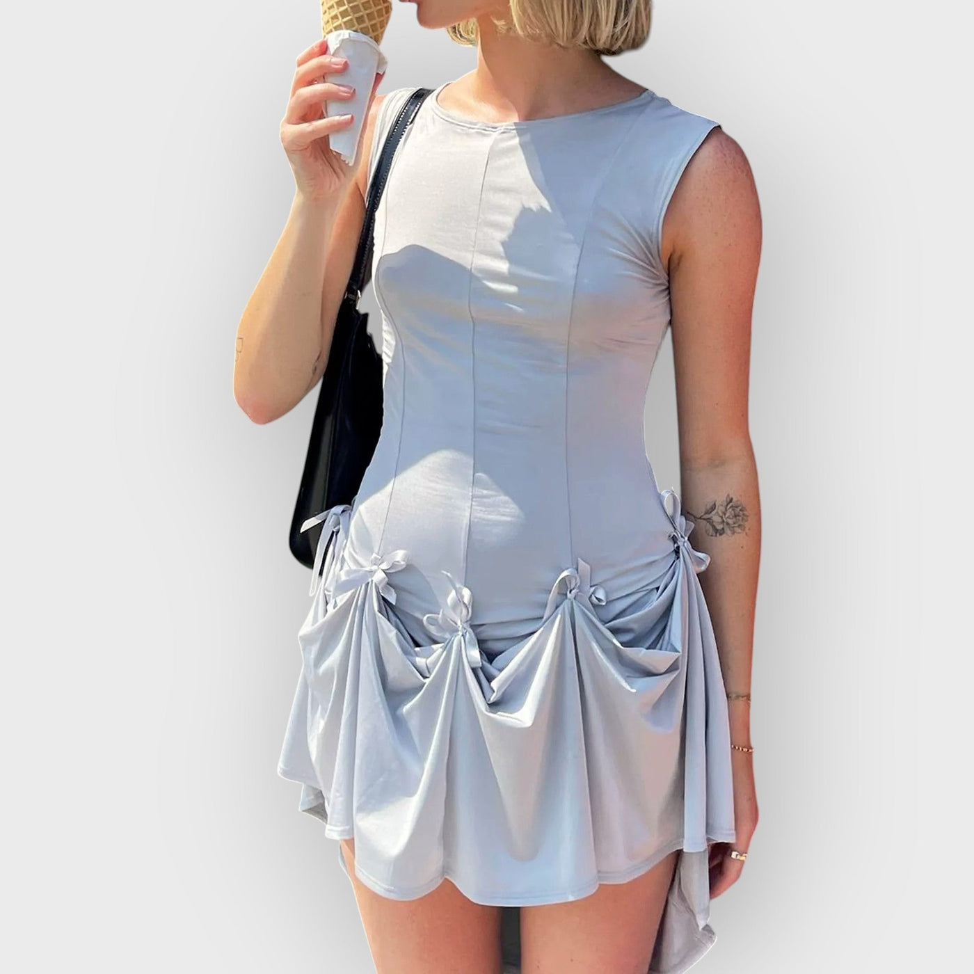 Bow-Tie Convertible Dress