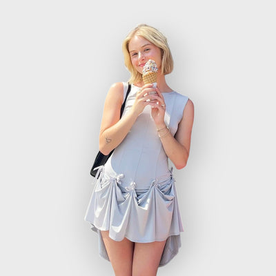 Bow-Tie Convertible Dress