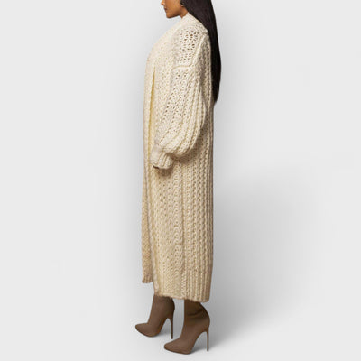 Ivory Hold Me Close Shawl Collar Cardigan