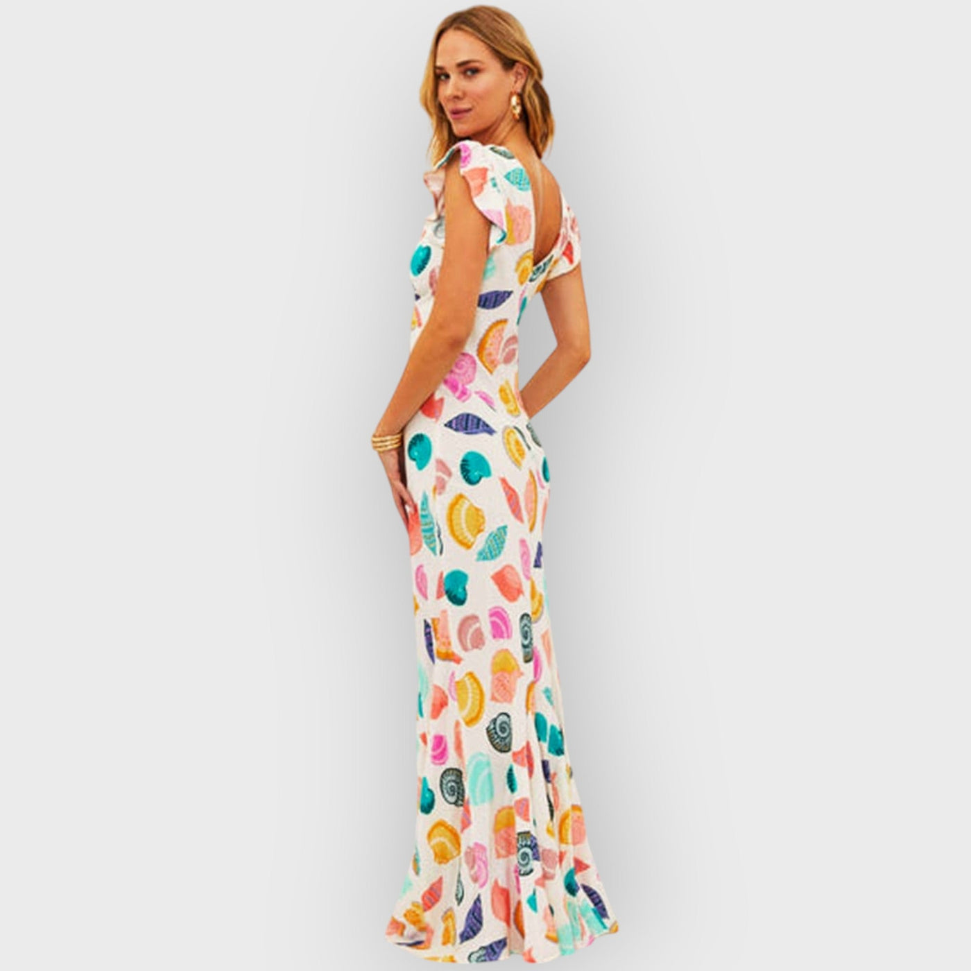 Elodie Dress Coastal Jewel