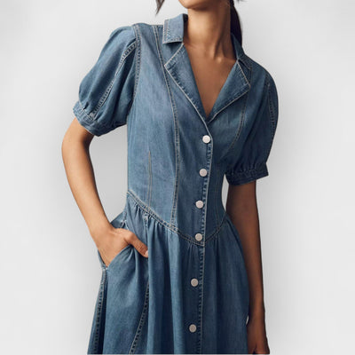 Perrus Jeans Midi Dress