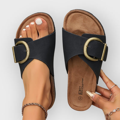 Eden Women's Cork Slide Sandals