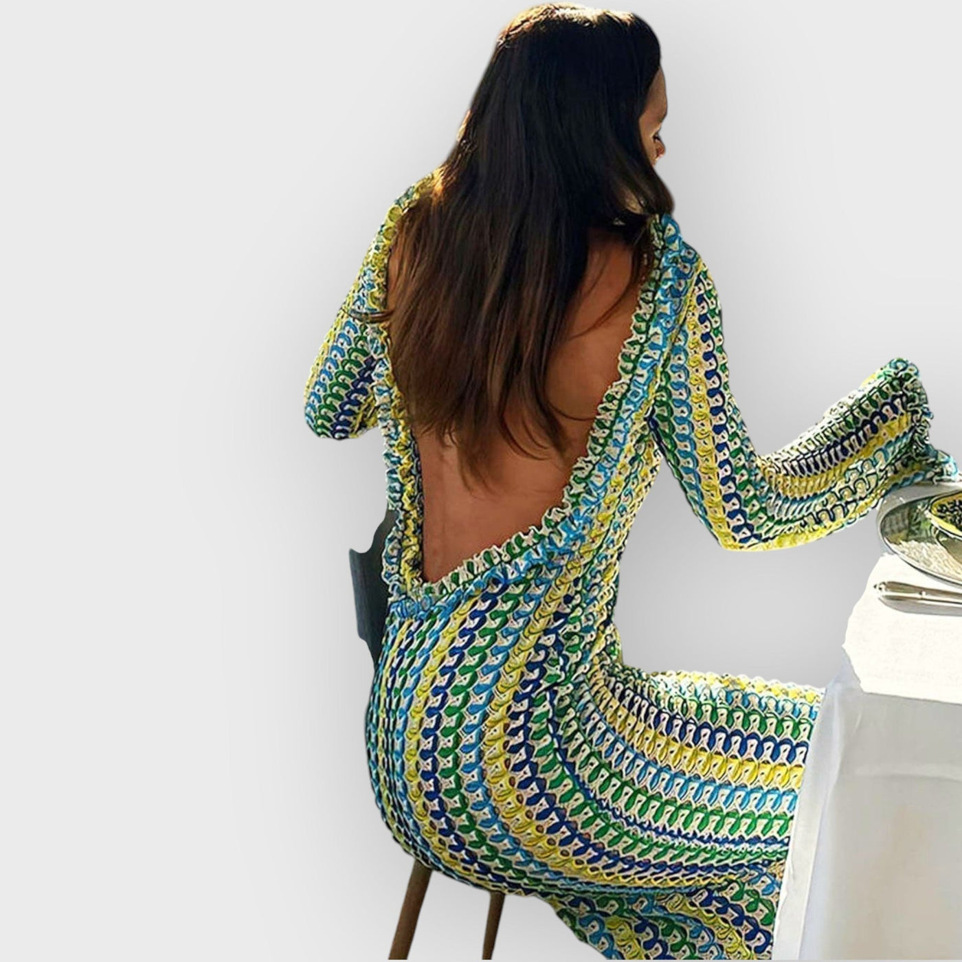 Maxi Dress Holiday Beach- Yellow