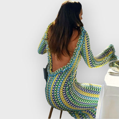 Maxi Dress Holiday Beach- Yellow