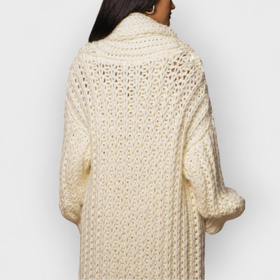 Ivory Hold Me Close Shawl Collar Cardigan