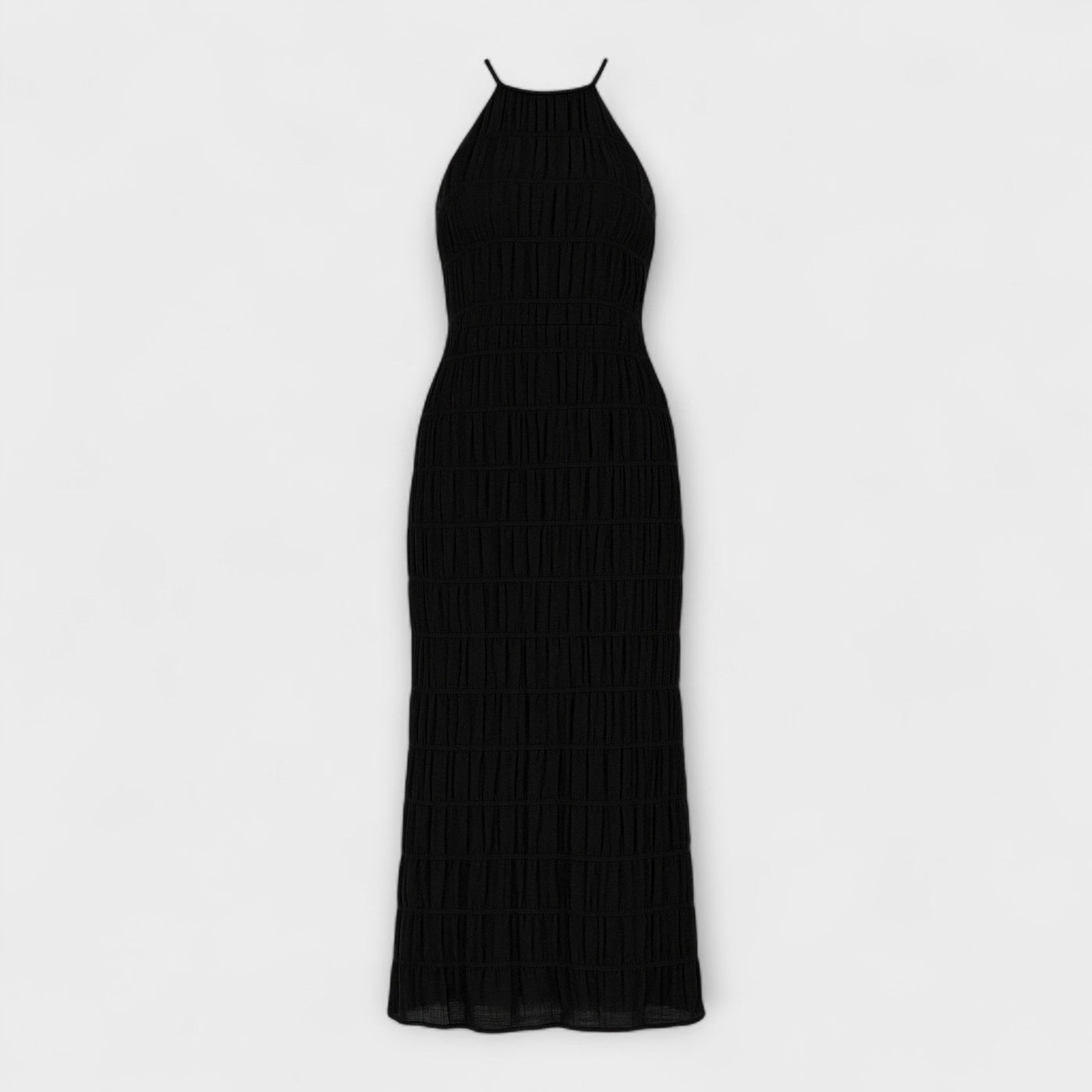 Adeline - Halterneck Maxi Dress