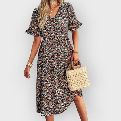 Emery Floral Summer Midi Dress