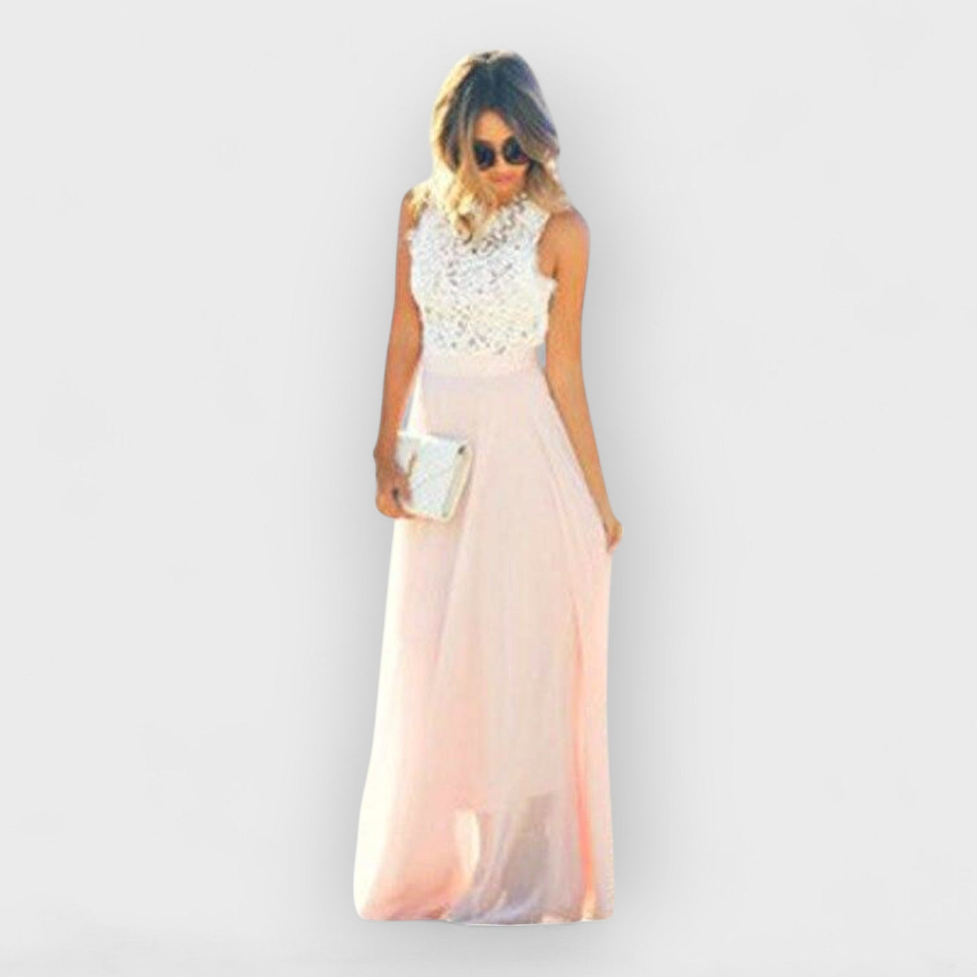 Vezza - Stylish Summer Dress Made of Lace