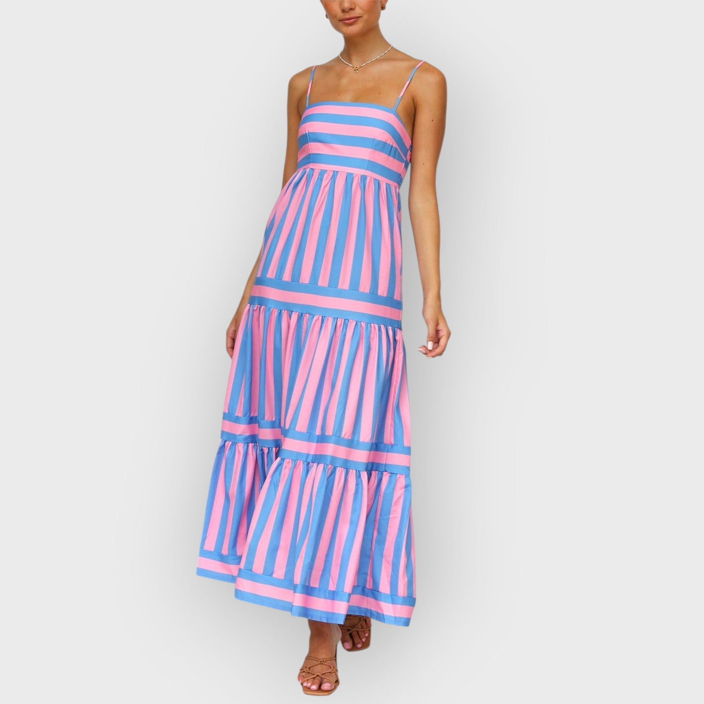 Laina Dress PINK/BLUE