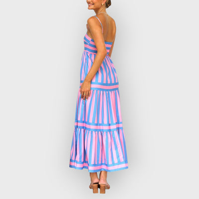 Laina Dress PINK/BLUE