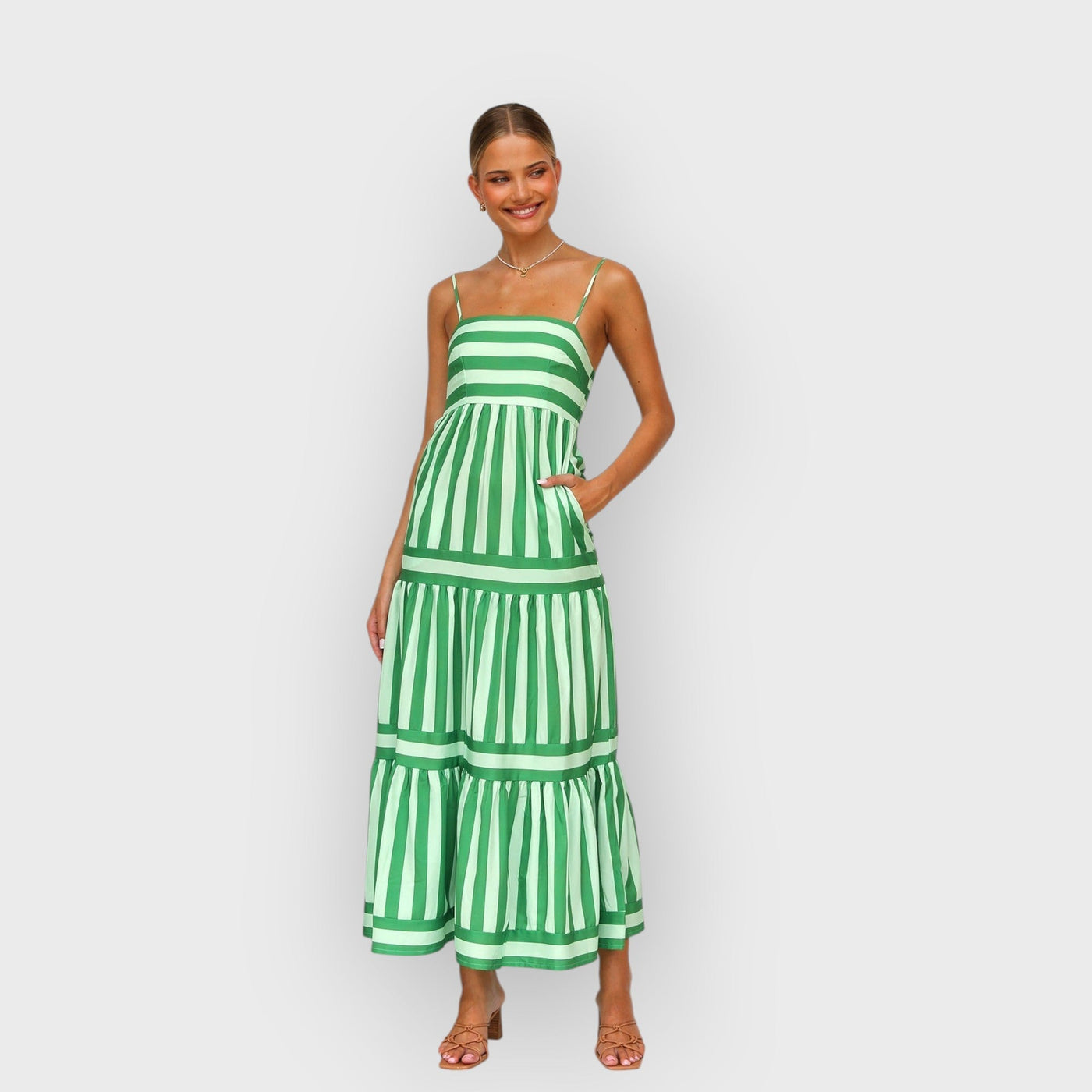 Laina Dress GREEN