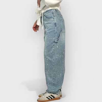 Balloon Carpenter Shine Denim Jeans