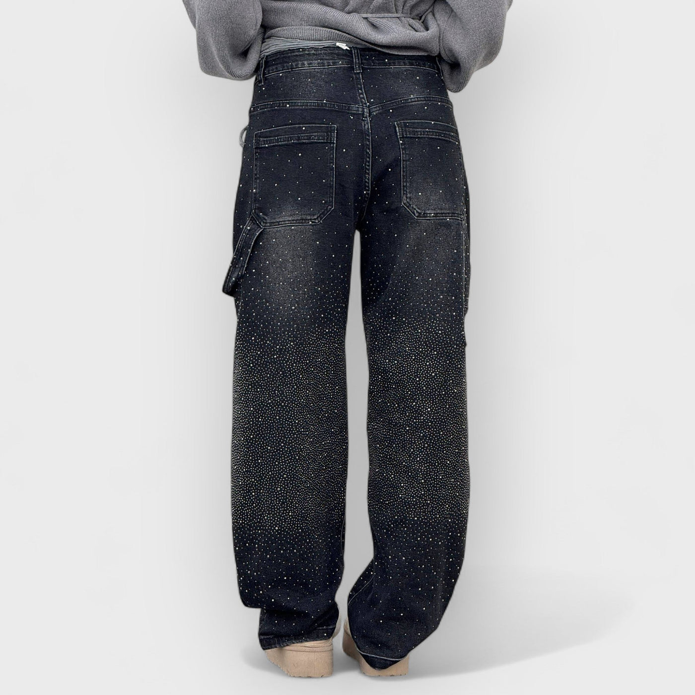 Balloon Carpenter Shine Denim Jeans