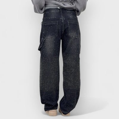 Balloon Carpenter Shine Denim Jeans