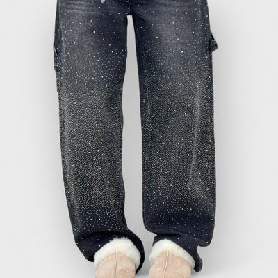 Balloon Carpenter Shine Denim Jeans