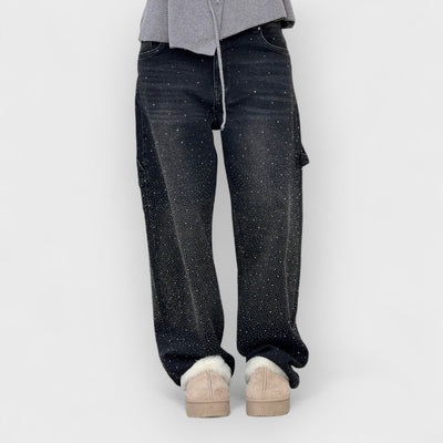 Balloon Carpenter Shine Denim Jeans