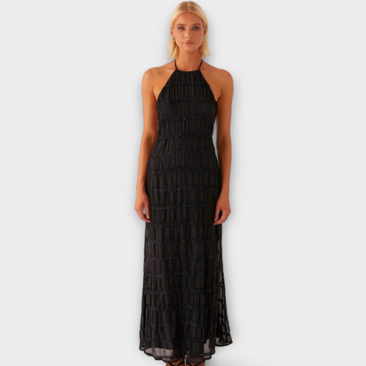 Adeline - Halterneck Maxi Dress