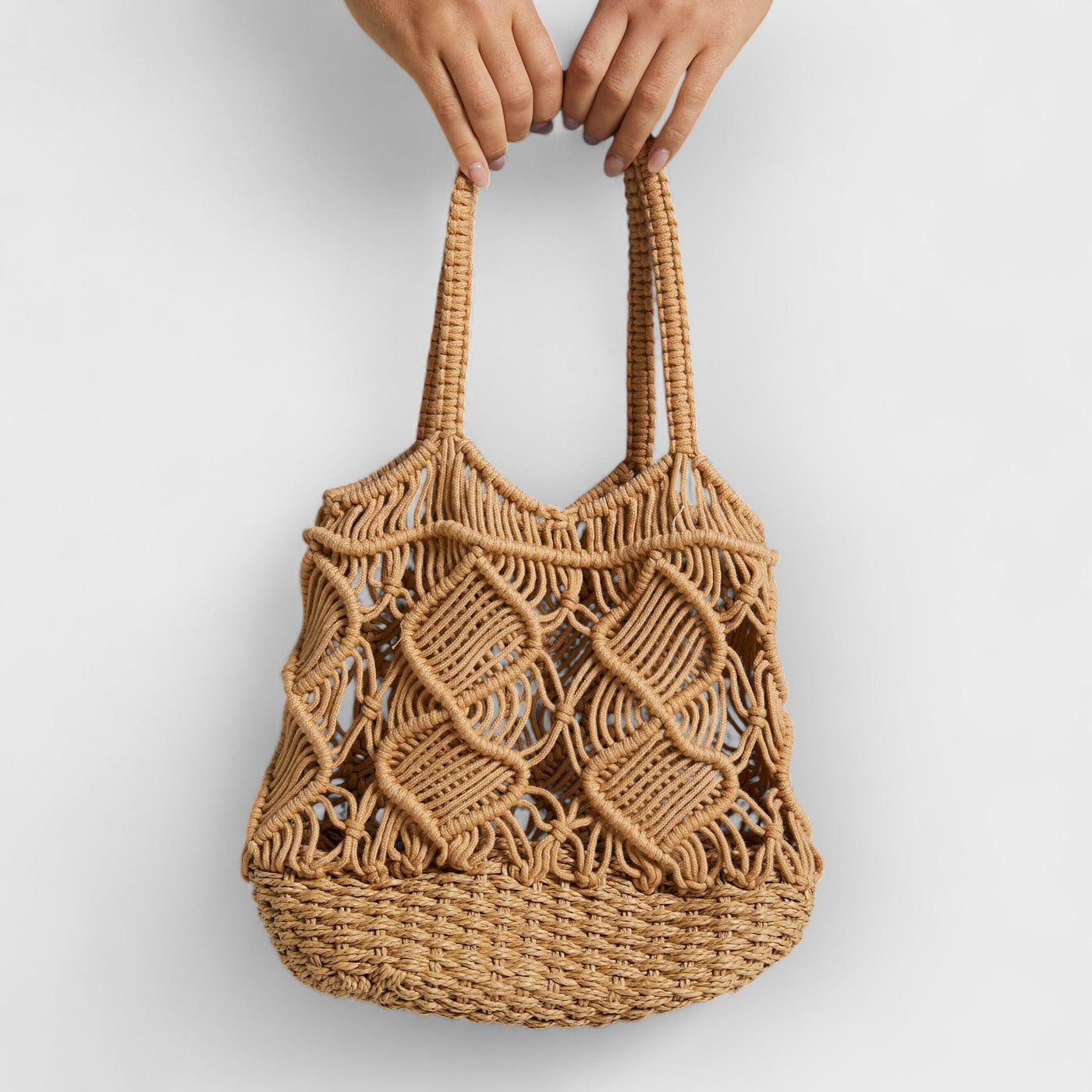 Marion Crochet Tote Bag