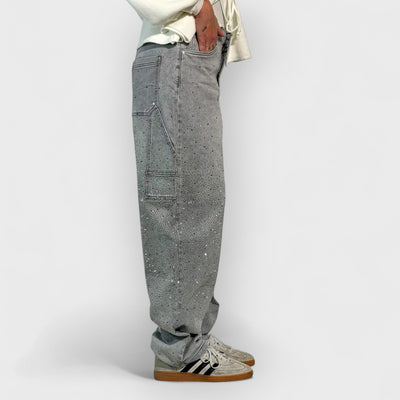 Balloon Carpenter Shine Denim Jeans