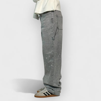 Balloon Carpenter Shine Denim Jeans