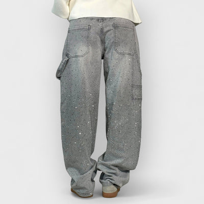 Balloon Carpenter Shine Denim Jeans