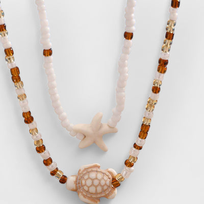 Beach Starfish Shell Necklace