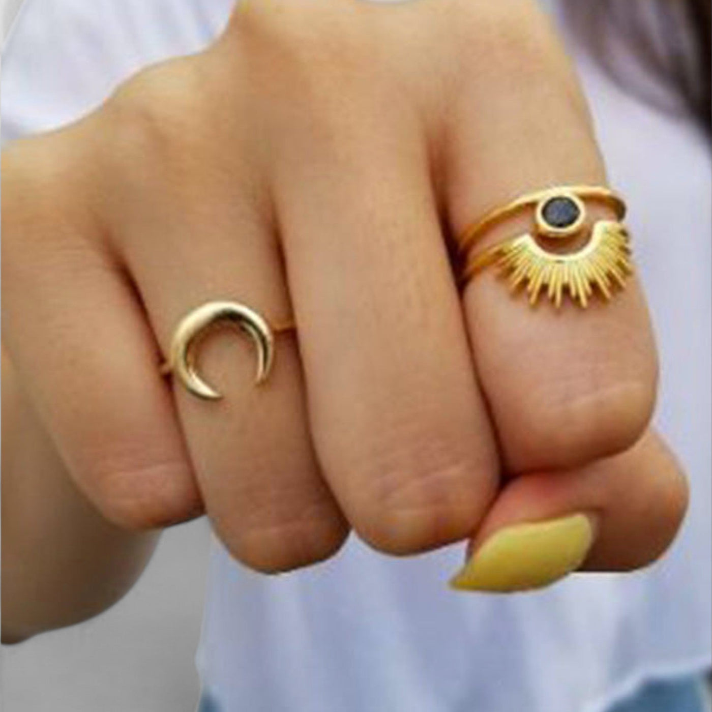 Daisy Sunflower Ring