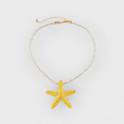 Santorini Starfish Necklace ~ Gold