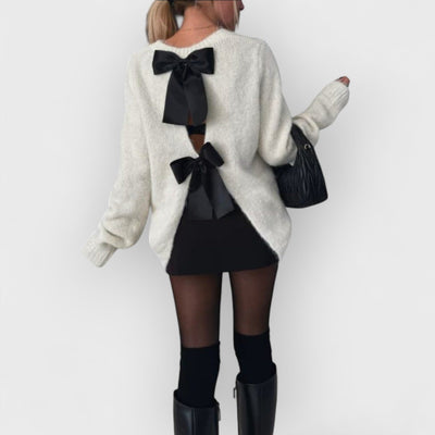 Tie Sweater