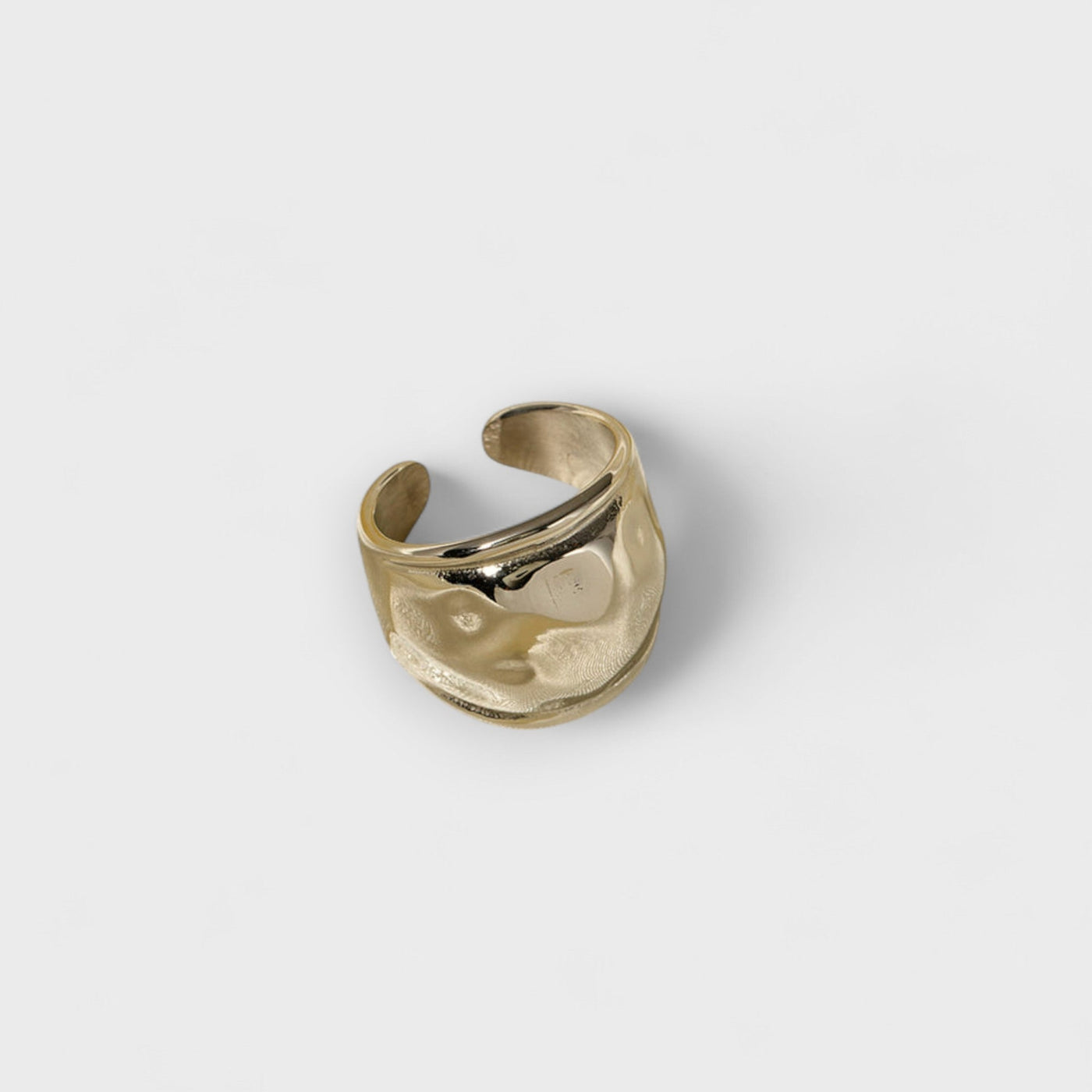 Exaggerated Lips Double-sided Ring