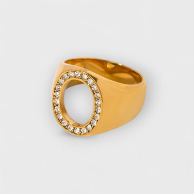 Oval Hollow Ring
