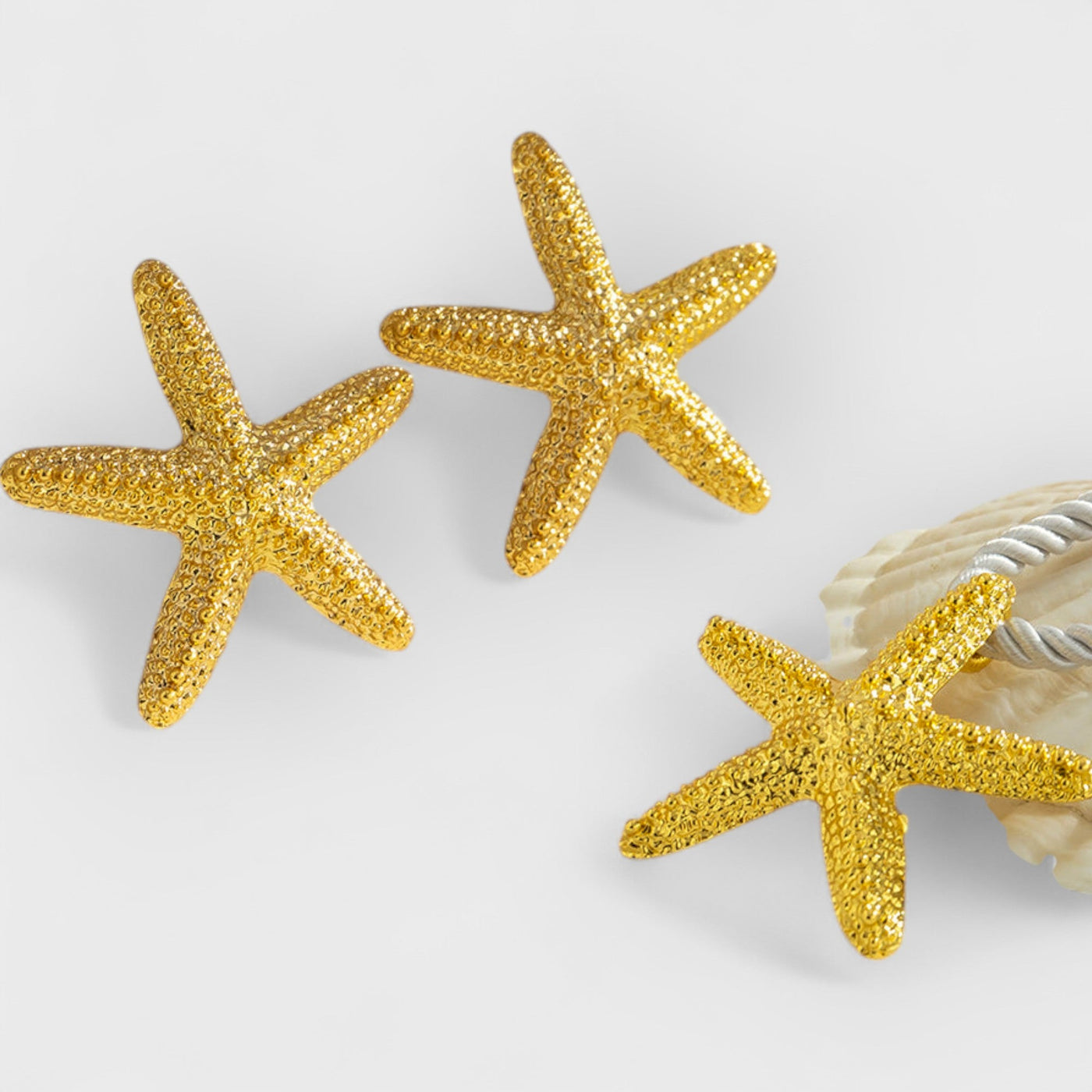 Santorini Starfish Necklace ~ Gold