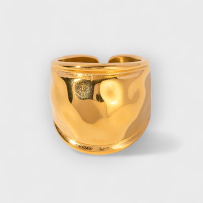 Exaggerated Lips Double-sided Ring