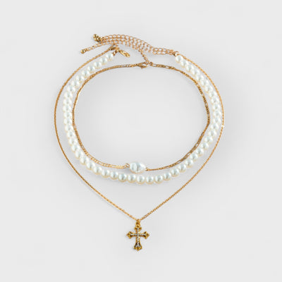Pearl Multi-Layer Necklace