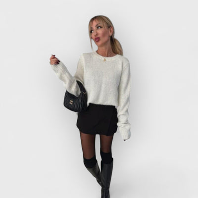 Tie Sweater