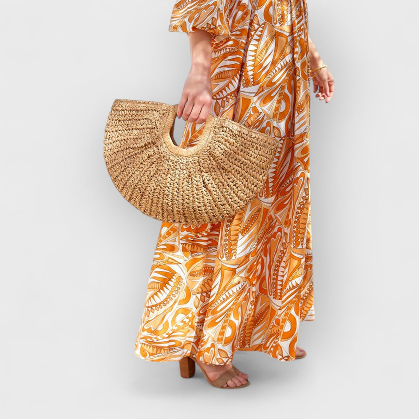 Natural Straw Bag