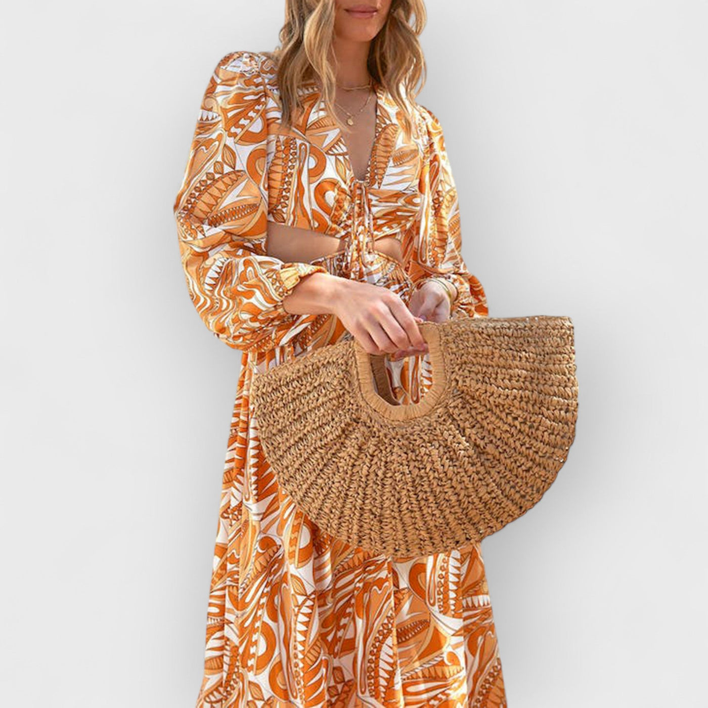 Natural Straw Bag
