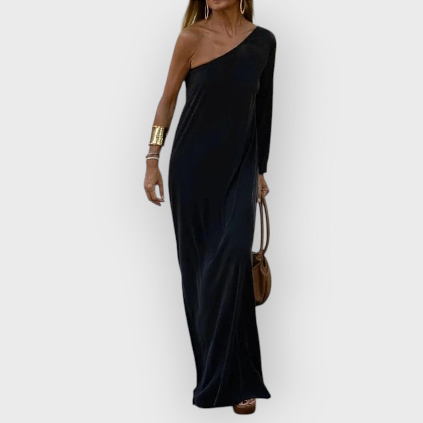 Fiona Elegant Off-Shoulder Dress