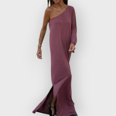 Fiona Elegant Off-Shoulder Dress
