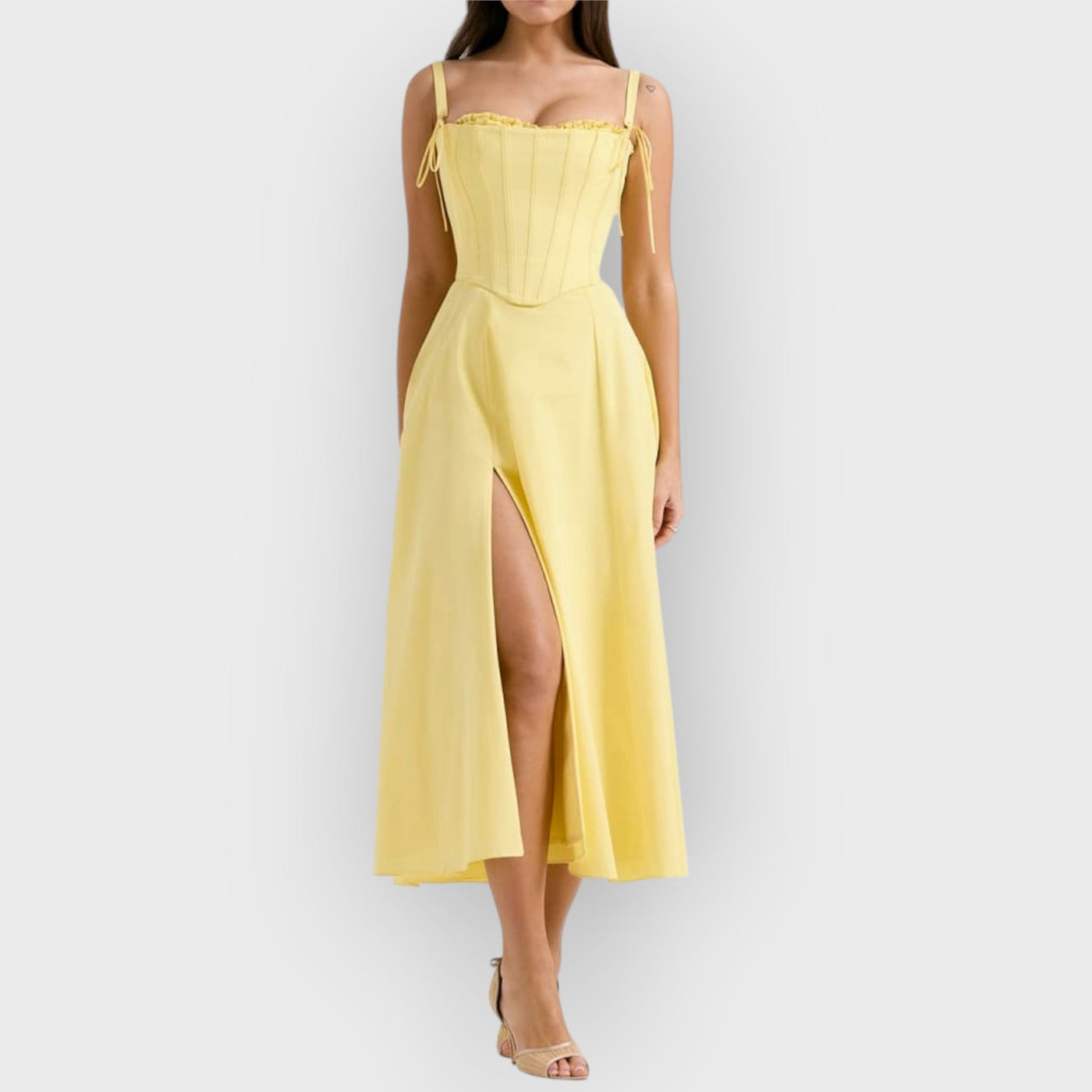 Sunshine Cotton Midi Sundress