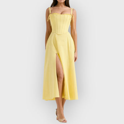 Sunshine Cotton Midi Sundress