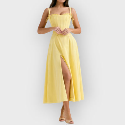 Sunshine Cotton Midi Sundress