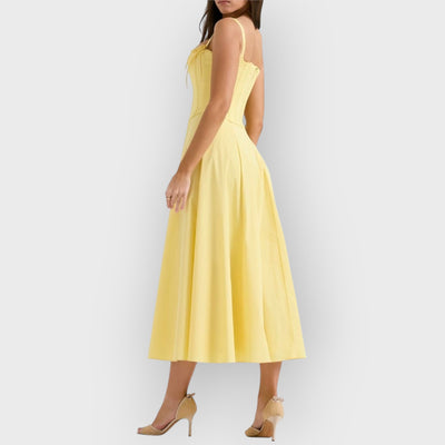Sunshine Cotton Midi Sundress