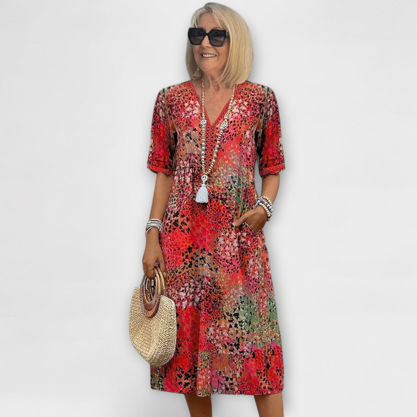 Jasmine - Lively Floral Dress
