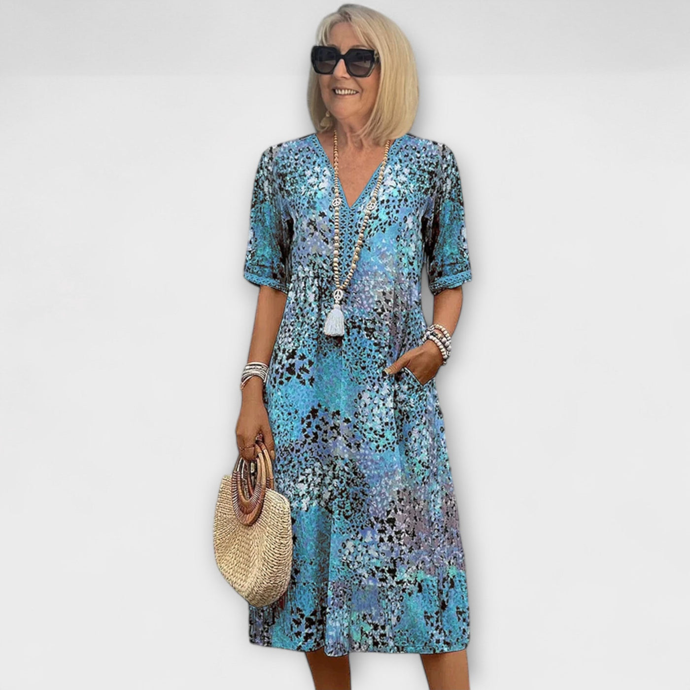Jasmine - Lively Floral Dress